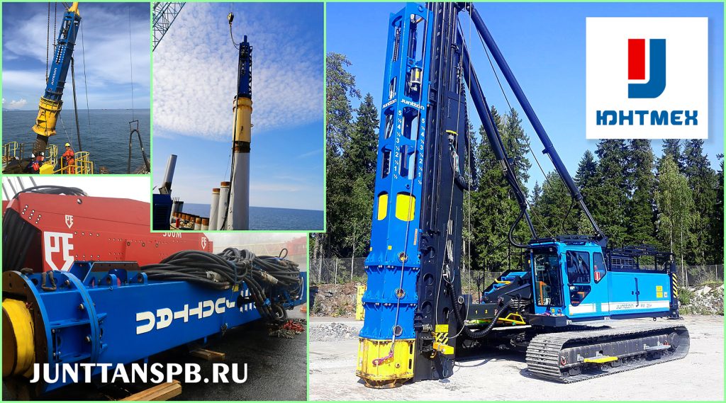 Запасные части для гидравлических молотов и сваебойного оборудования Junttan в Санкт-Петербурге